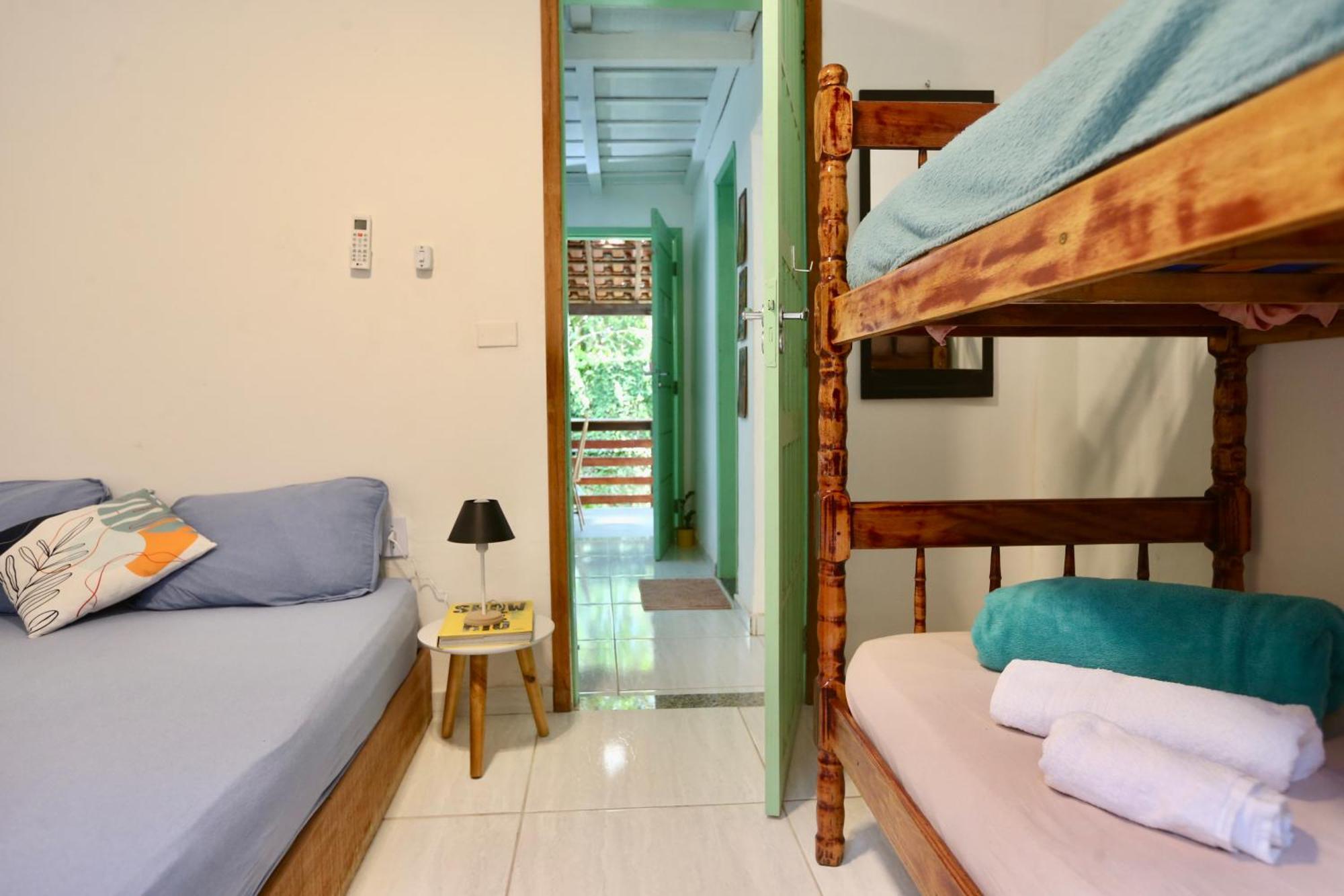 Casa Matatiso - Quartos Em Casa Compartilhada Na Ilha Grande 외부 사진