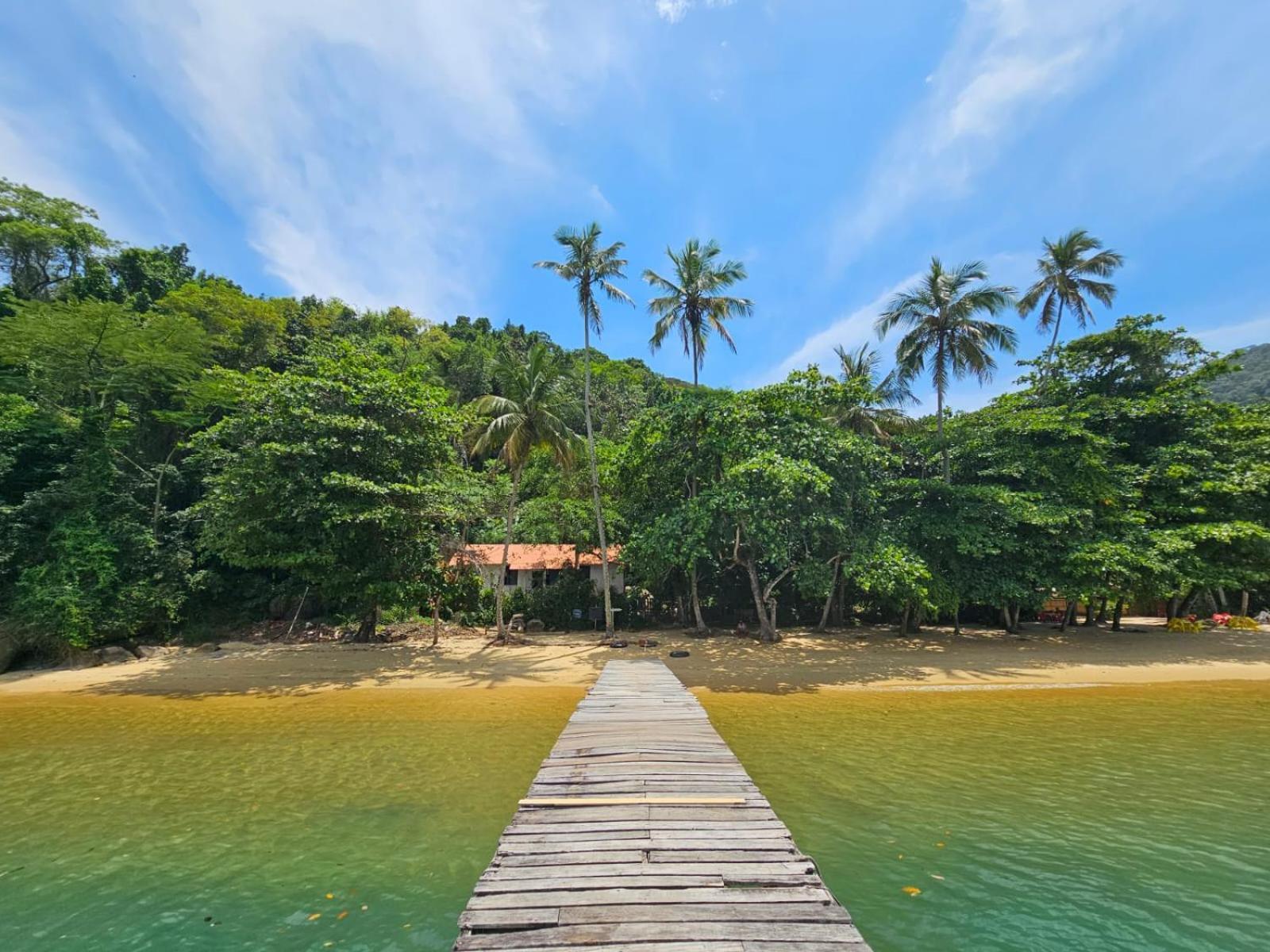 Casa Matatiso - Quartos Em Casa Compartilhada Na Ilha Grande 외부 사진